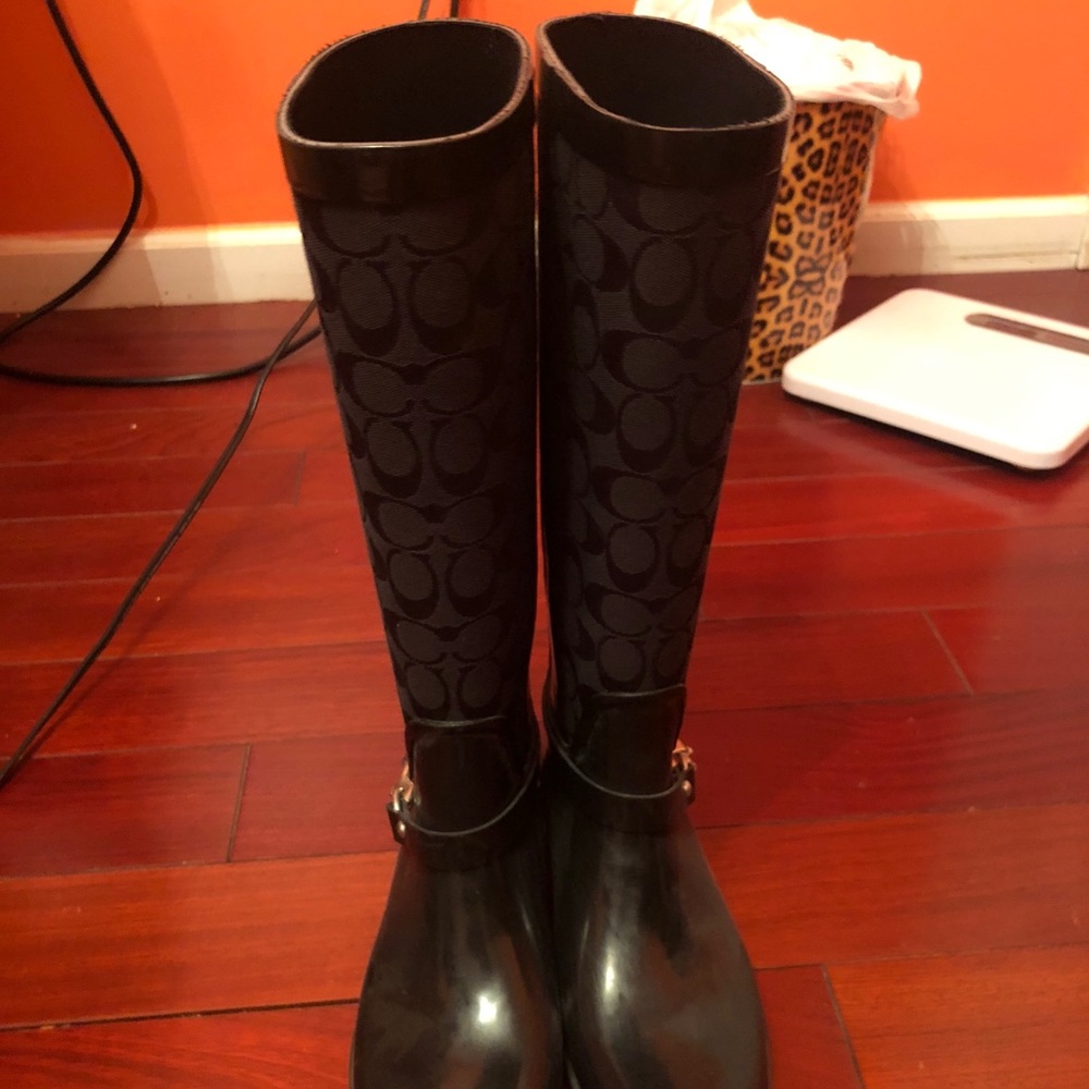 Coach Rain Boots
